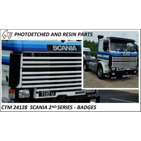 CTM 24128 Scania 2nd series badges