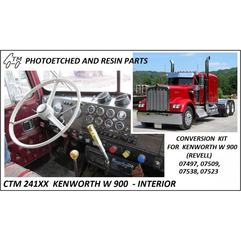 CTM 24102 Kenworth W900 interior