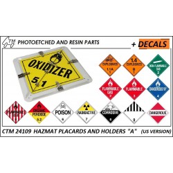 CTM 24109 HAZMAT holders and placards