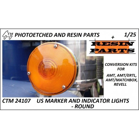 CTM 24107 US Marker lights - round