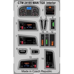 CTM 24185 MAN TGX INTERIOR