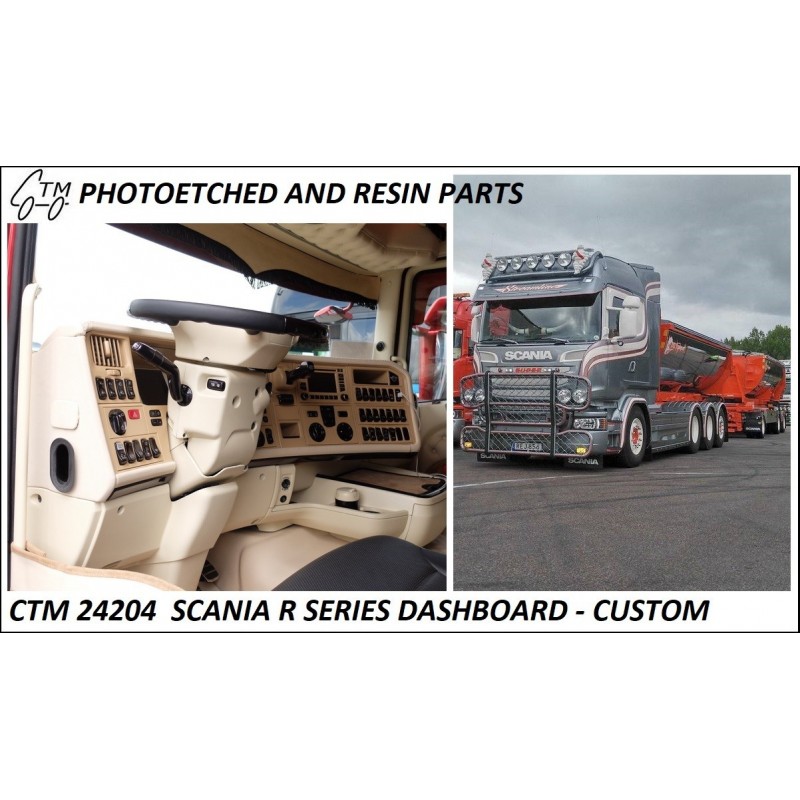 CTM 24204 Scania R series dashboard custom