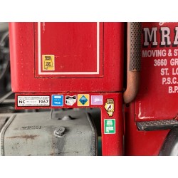 CTM 24217 Fuel permit stickers
