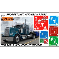 CTM 24218 IFTA permit stickers
