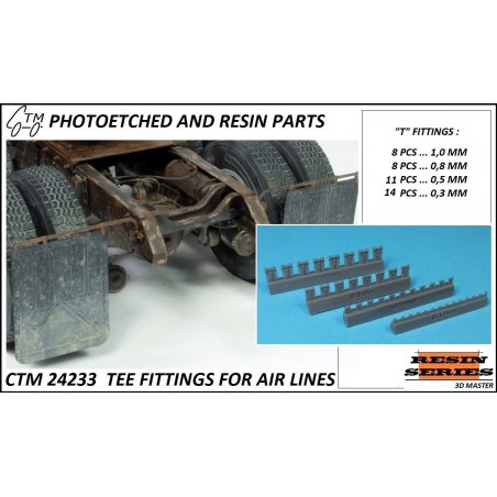 CTM 24233 TEE FITTINGS FOR AIR LINES