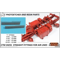CTM 24231 STRAIGHT FITTINGS FOR AIR LINES